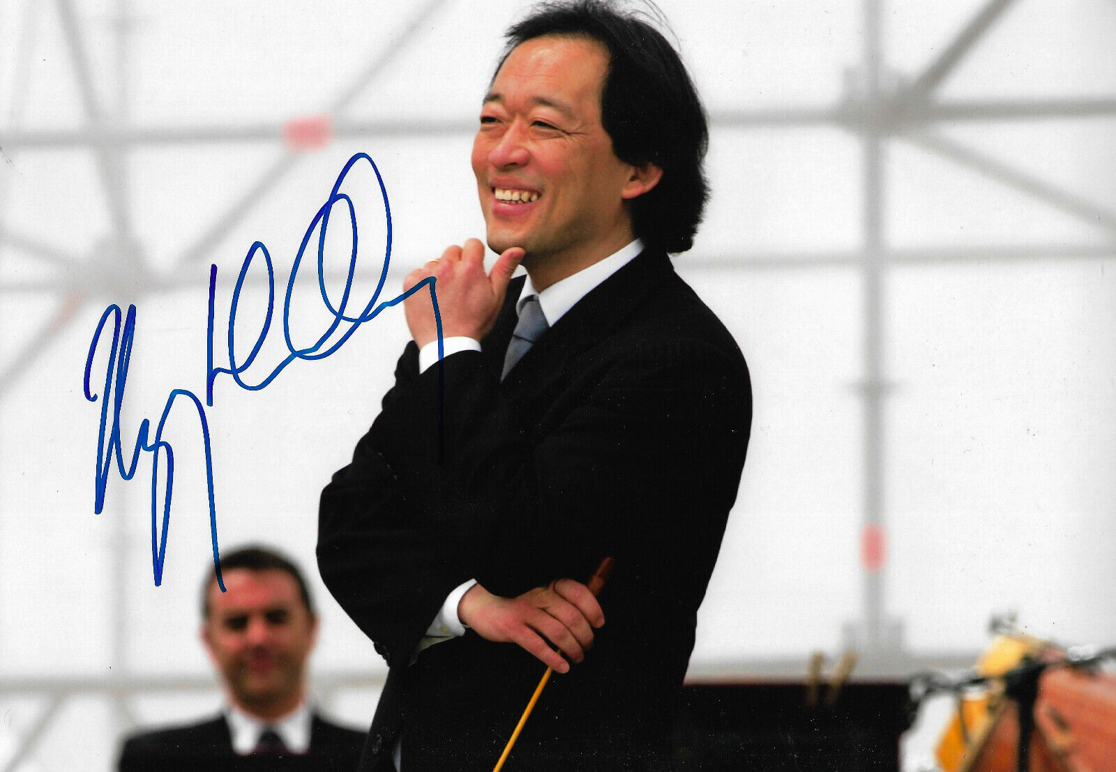 Myung-whun Chung Conductor signed 8x12 inch Photo Poster painting autograph