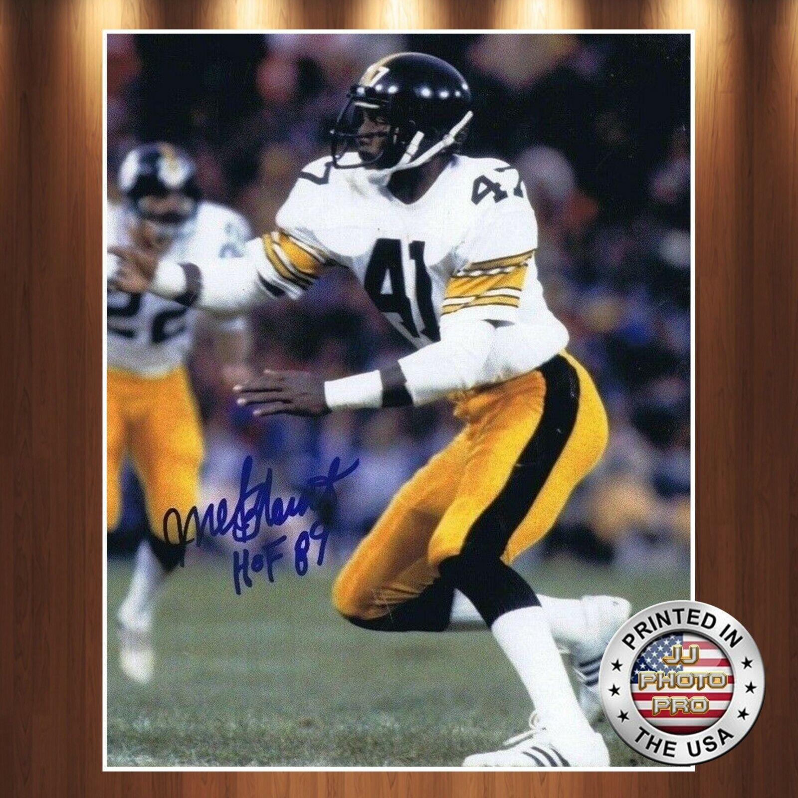 Mel Blount Autographed Signed 8x10 Photo Poster painting (HOF Steelers) REPRINT