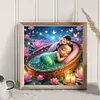 Disney-Princess Tiana-18CT Stamped Cross Stitch 30*30cm/11.81*11.81in tapestrymarket