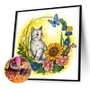 Diamond Painting -5D Full Round Drill Kitten