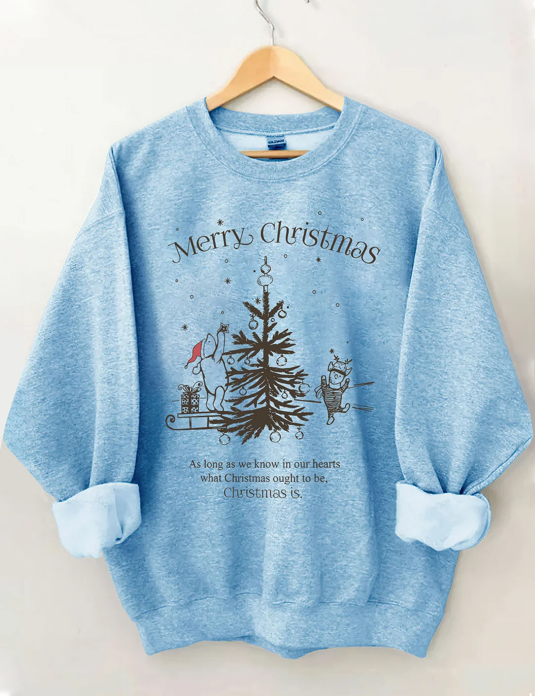 Winnie And Piglet Christmas Sweatshirt