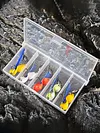 5Pcs Metal Fishing Lures Artificial Spinner Hard Baits Wobblers for Trout Bass