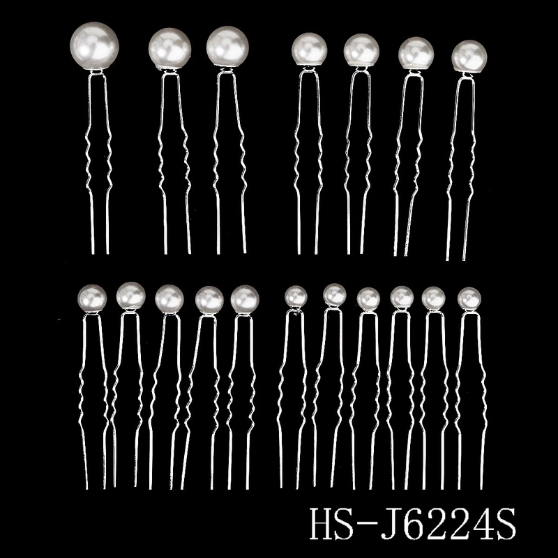 18 Hairpin Set Size Mix And Match Pearl U-shaped Pin Jewelry Daily Ball Head Hairpin