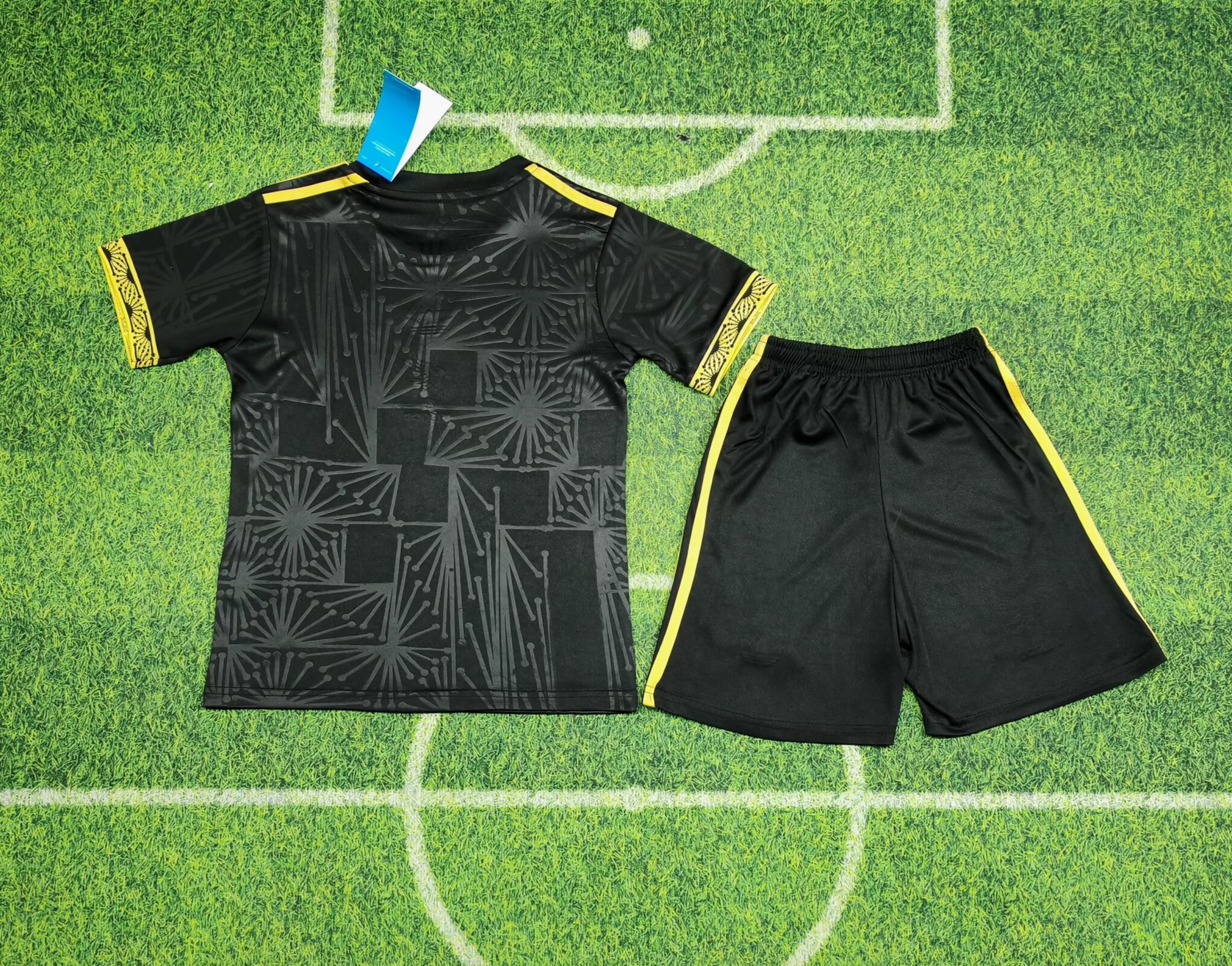2025 Mexico Black Kids Kit Soccer Jersey Thai Quality