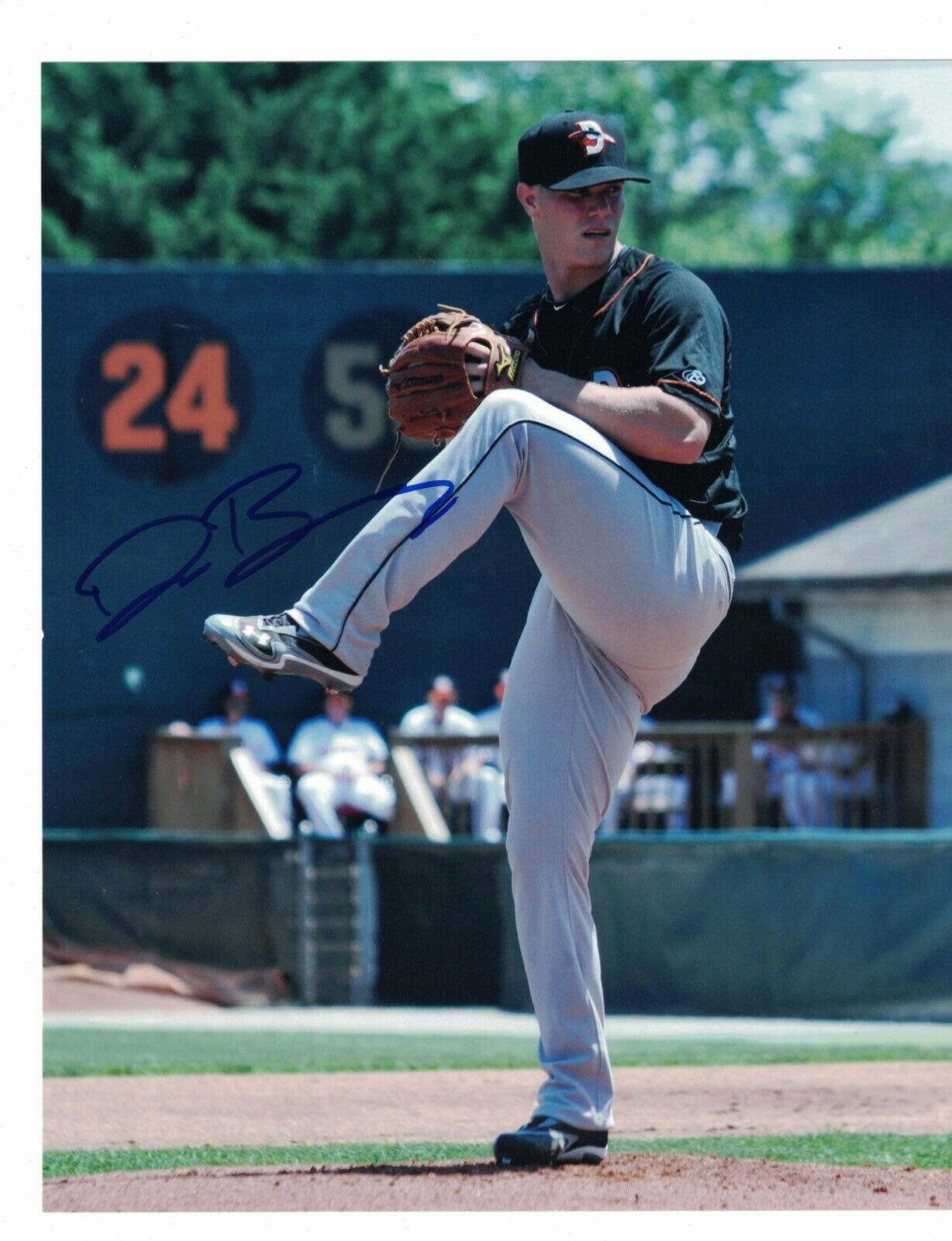 Dylan Bundy Delmarva Shorebirds Orioles Signed 8x10 Photo Poster painting W/Our COA LML91