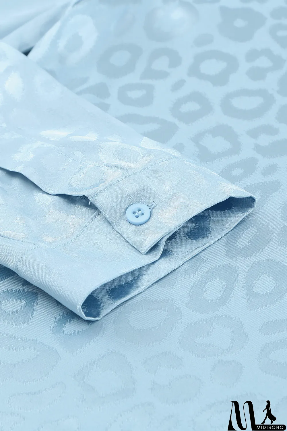 MidiSono - Embossed Button Shirt