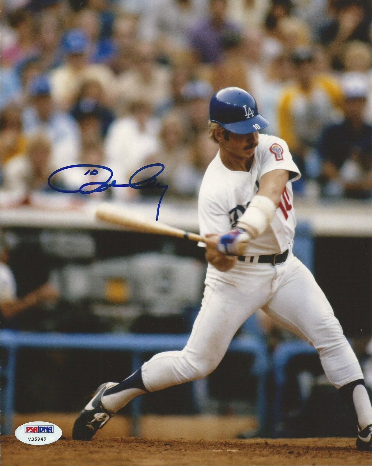 Ron Cey Signed Dodgers 8x10 Photo Poster painting PSA/DNA COA Picture Autograph World Series MVP