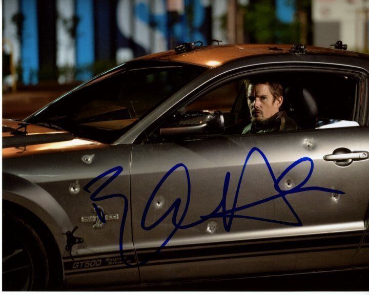 ETHAN HAWKE signed autographed GETAWAY BRENT MAGNA Photo Poster painting