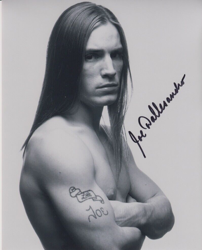 Joe Dallesandro (Andy Warhol) signed 8x10 Photo Poster painting