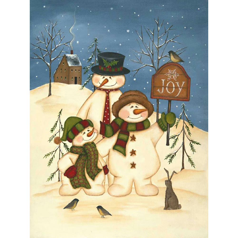

Winter - Round Drill Diamond Painting - 35*50CM, 501 Original