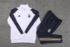 2023/2024 Real Madrid Long Zipped Jacket White Football Shirt 1:1 Thai Quality Set