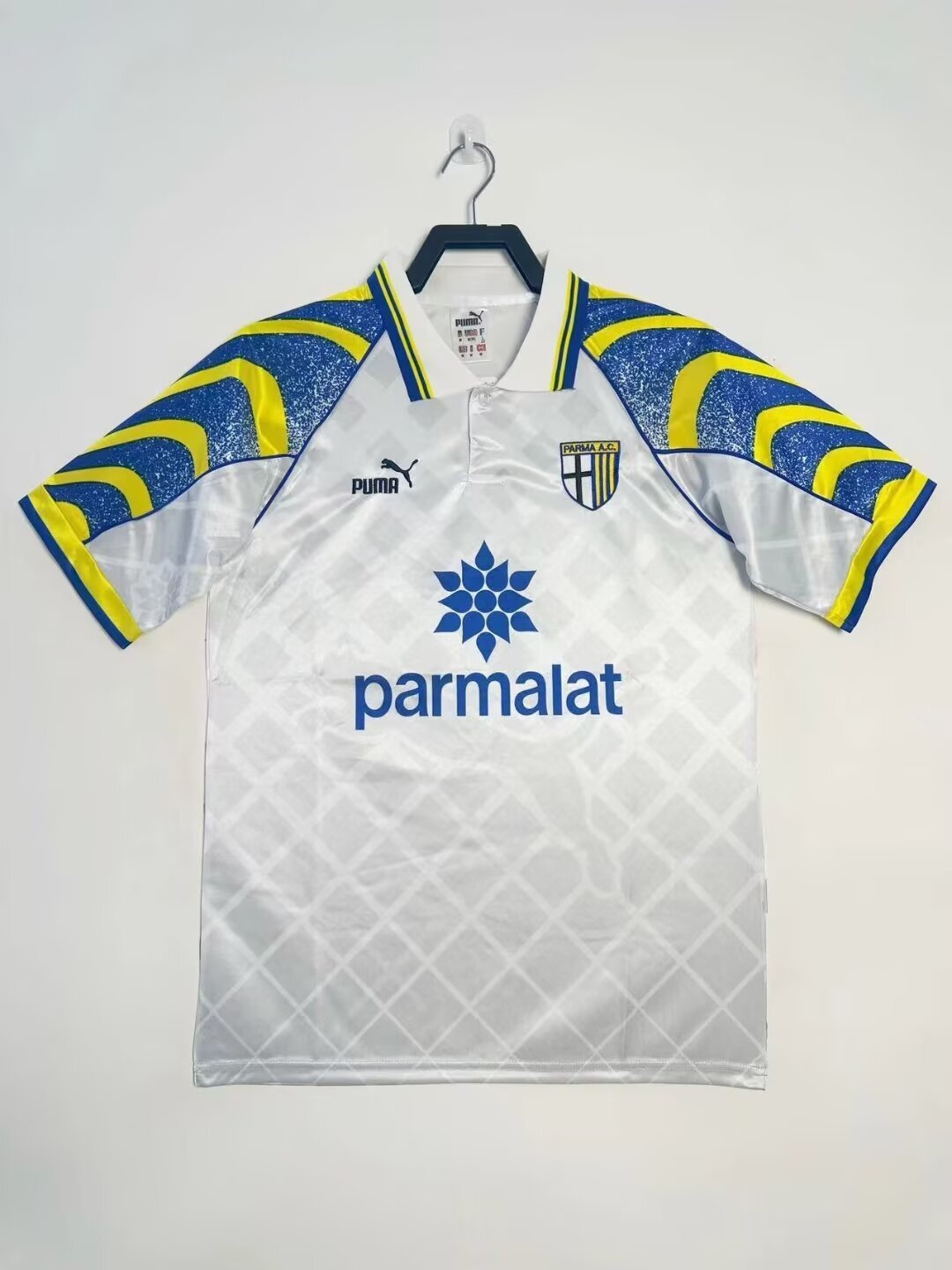 1995-1997 Retro Parma White Football Shirt