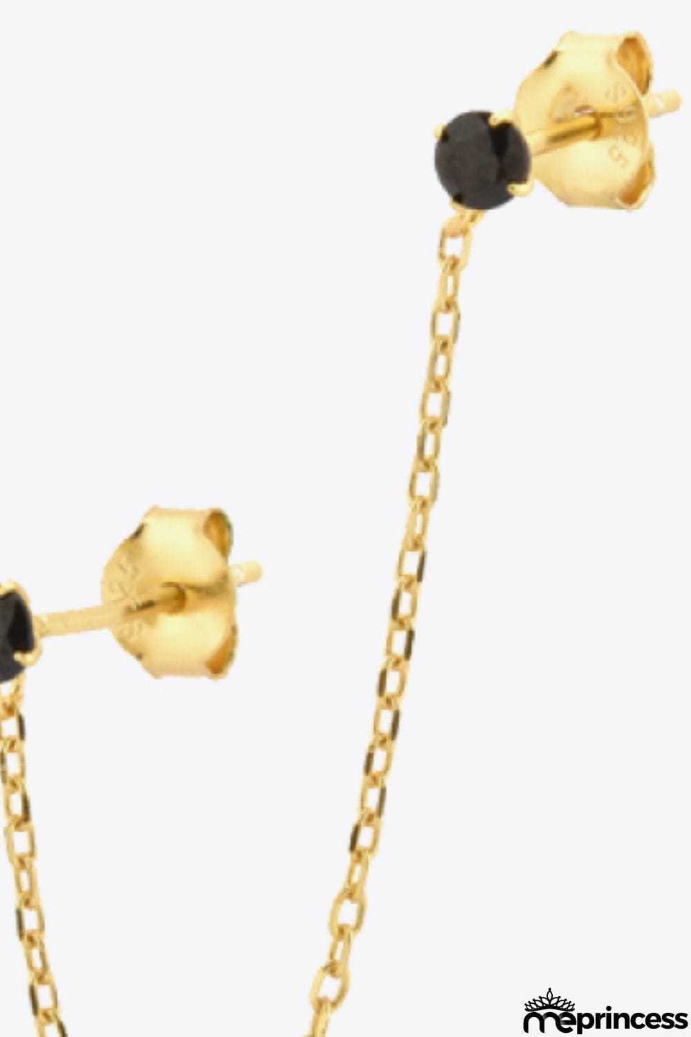 925 Sterling Silver Single Double-Piercing Earring