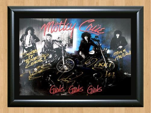 M?tley Crüe Tommy Lee Signed Autographed Photo Poster painting Poster Print Memorabilia A3 Size 11.7x16.5