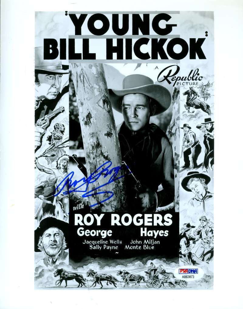 Roy Rogers Psa/dna Coa Signed 8x10 Photo Poster painting 13 Authenticated Autograph