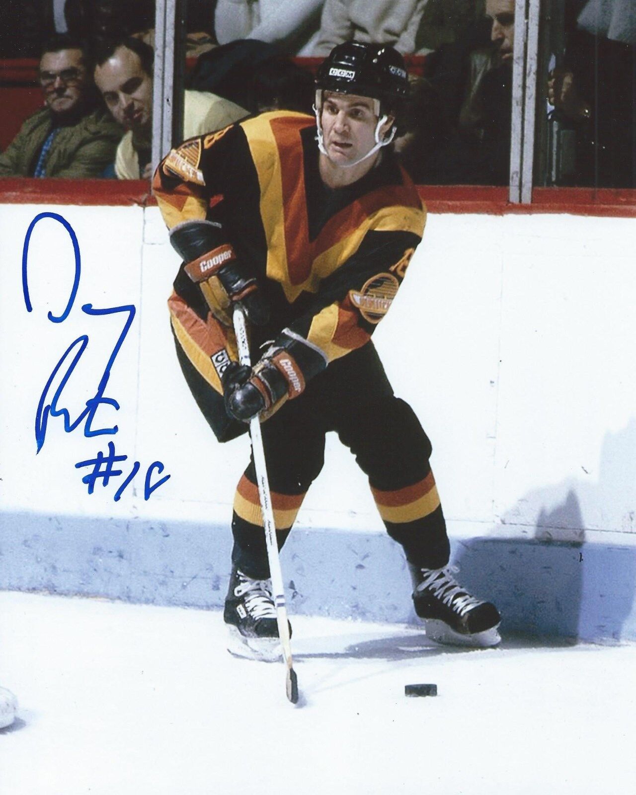 Darcy Rota Signed 8x10 Photo Poster painting Vancouver Canucks Autographed COA B