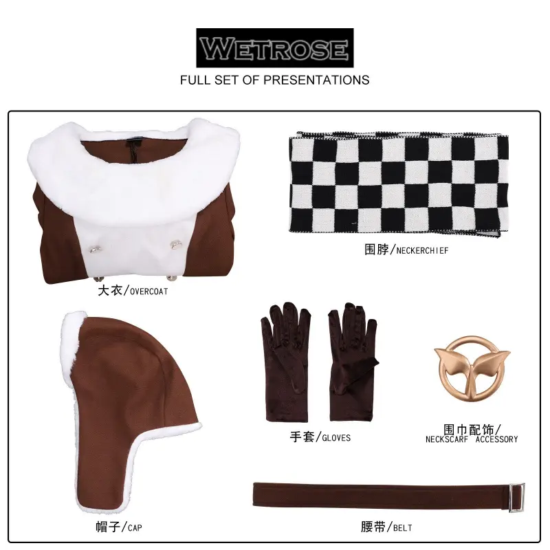 [Wetrose] Pre-Order Reverse 1999 Sonetto Winter Suit Game Outfit Cosplay Costume 