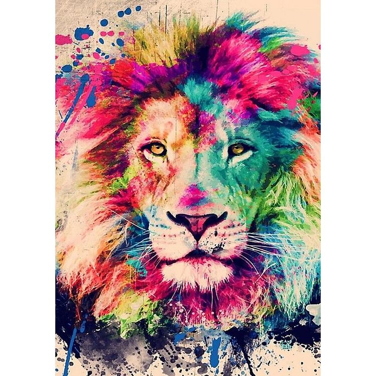 Lion   Diamond Painting 30*40CM