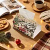 Snow Town DIY Pearl Diamond Painting PU Cover Tissue Holder Kit Pearl Art Painting Decoration for Home & Gifts