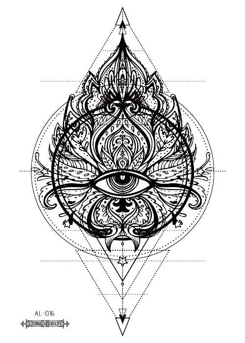 38 Kinds Adult Chest Back Tattoo Rose Flowers Mandala Totem Waterproof Temporary Body Art Sticker Disposable tatouage temporaire