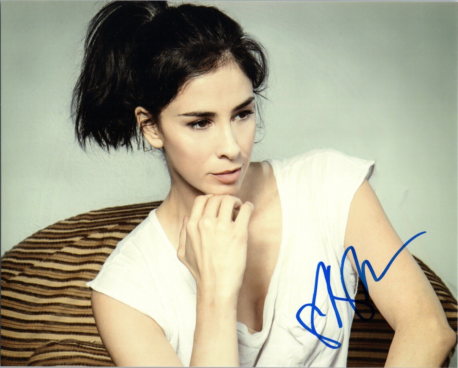 ~~ SARAH SILVERMAN Authentic Hand-Signed SEXY