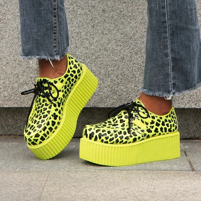 Creeper 2020 Women Flats Lace Up Platform Shoes Autumn Women Shoes Suede Ladies Shoes Plus Size 41 Female Shoes Free Shipping