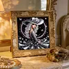 Special Shape Rhinestone Diamond Painting Kit(Silver Hat Butterfly Girl)