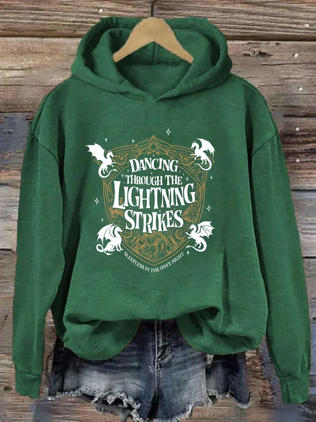 Dancing Through Lightning Strikes Hoodie