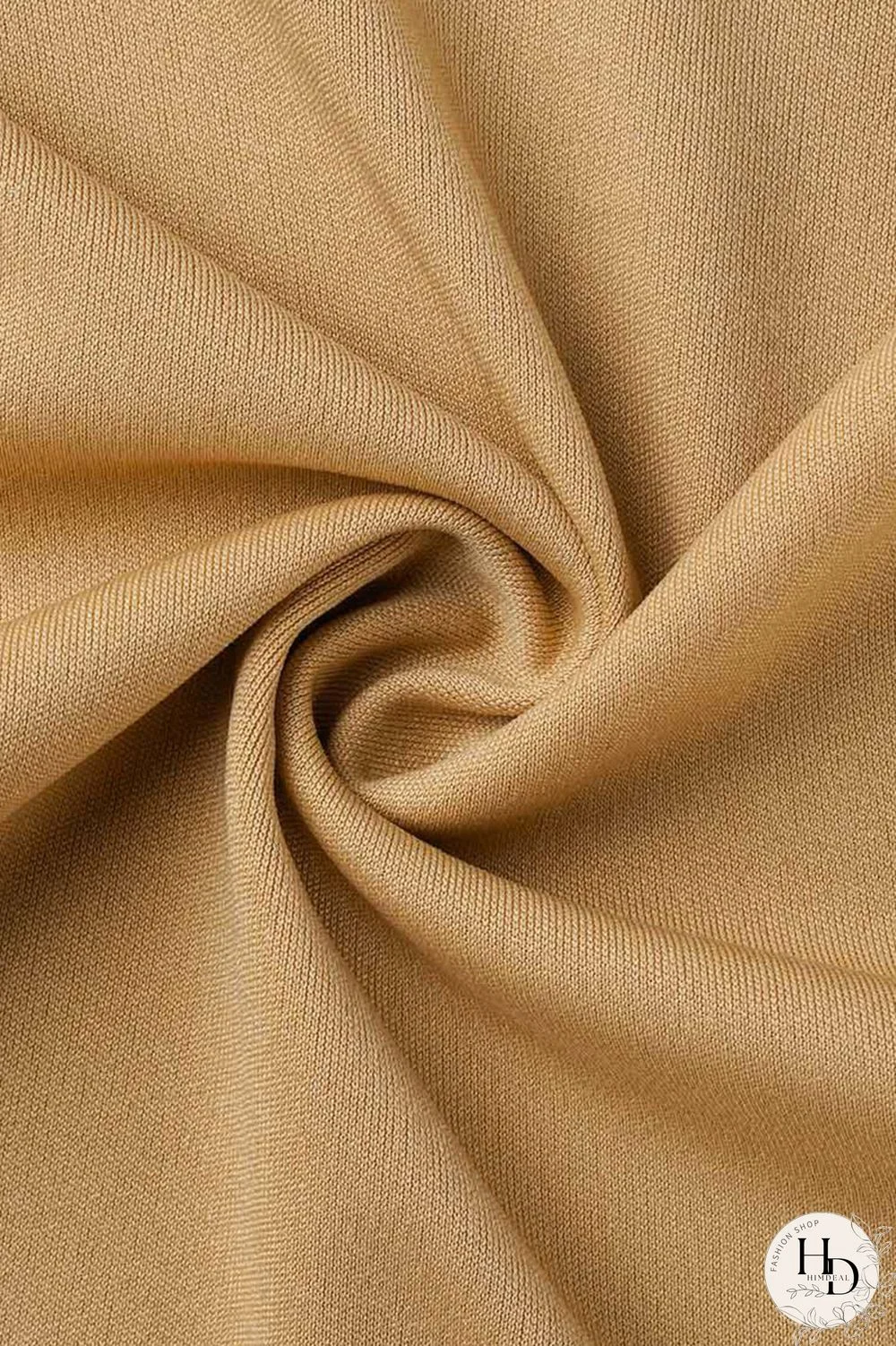 Khaki Casual Solid Bandage Patchwork Pocket Buckle Turndown Collar Short Sleeve Two Pieces