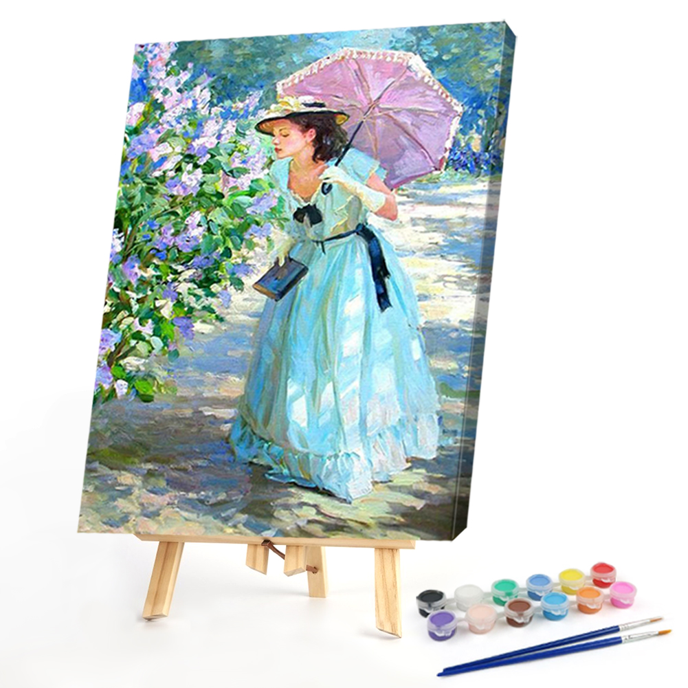 

40*50CM - Paint By Numbers - Girl, 501 Original
