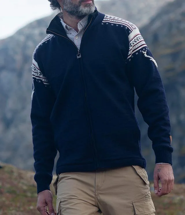 Traditional Ethnic Knit Sweater