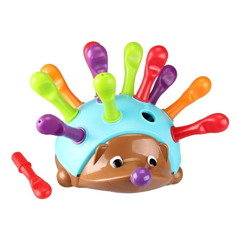 Training Motor Skills Hand-Eye Coordination Hedgehog Classifier Fine Movement Early Education And Learning Interactive Toys