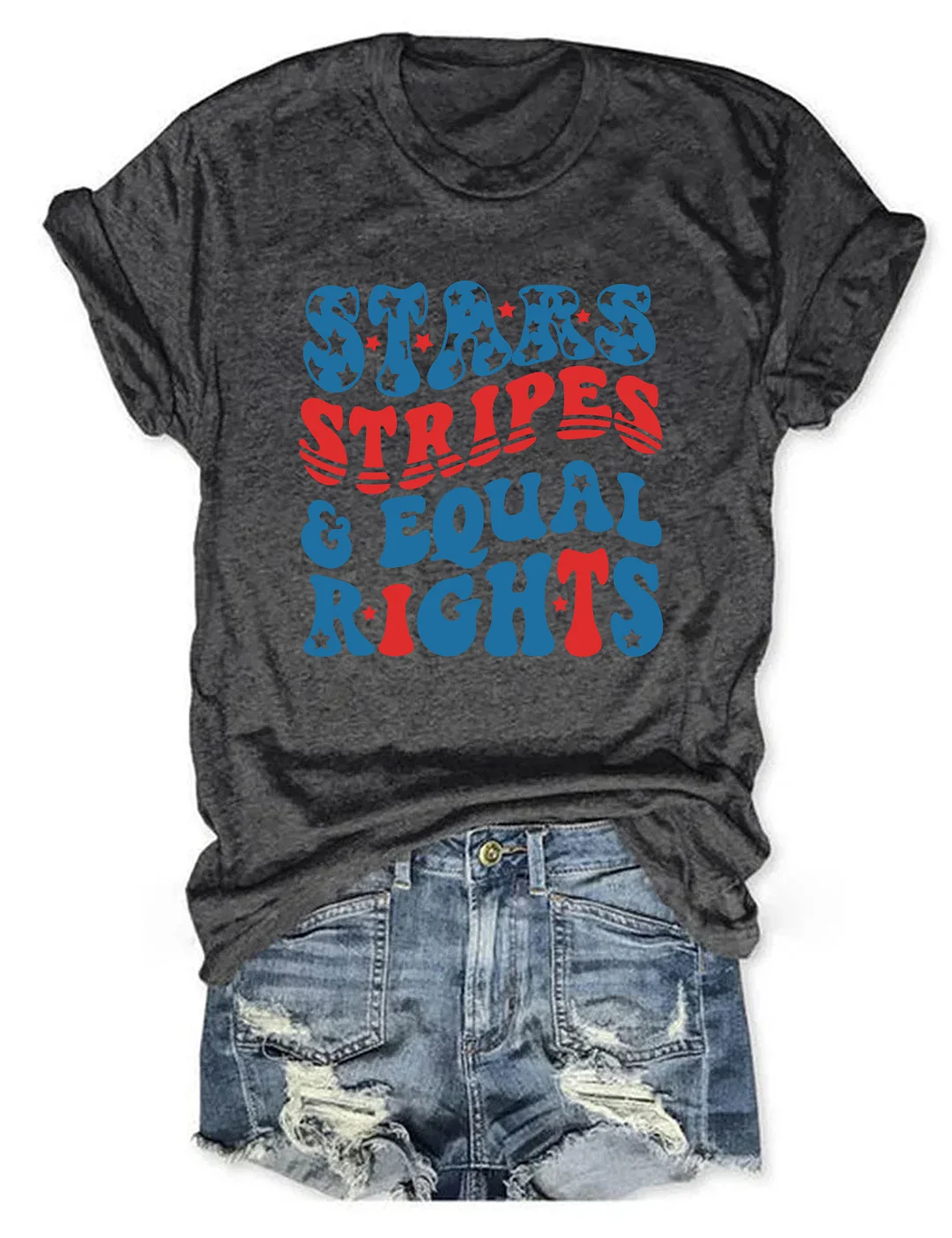 Stars Stripes And Equal Rights T-shirt