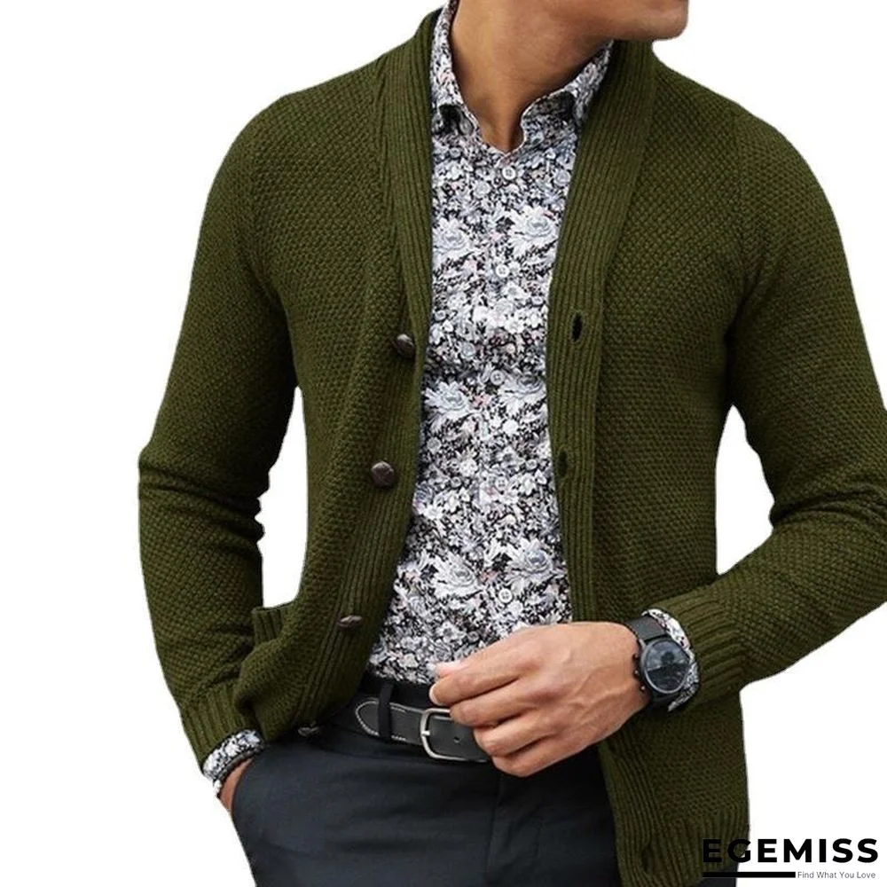Men's Cardigan Single-breasted Sweater | EGEMISS