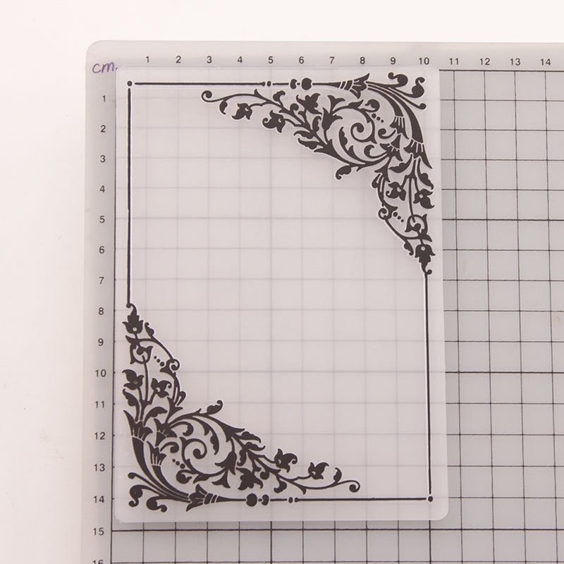 Frame flower print DIY Plastic Embossing Folders for DIY Scrapbooking Paper Craft/Card Making Decoration Supplies