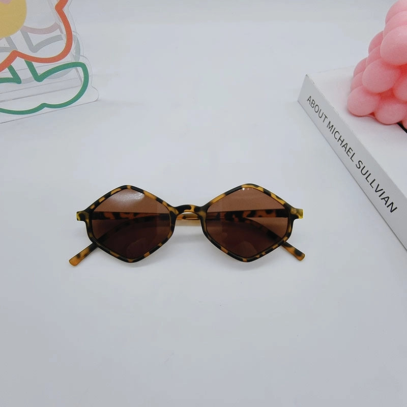 New Diamond Shaped Glasses Foreign Trade Fashion Polygonal Men’s Sunglasses