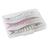 3Pcs Sinking Wobblers Fishing Lures Multi-Section Hard Bait for Pike Bass Trout