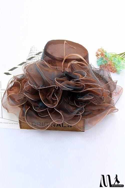 MidiSono - Organza Layer Sun Hat