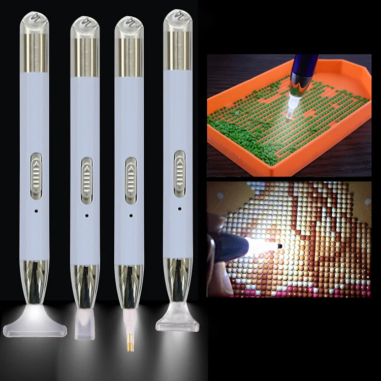 DIY 5D Resin Diamond Painting Pen With Alloy Replace Pen Head