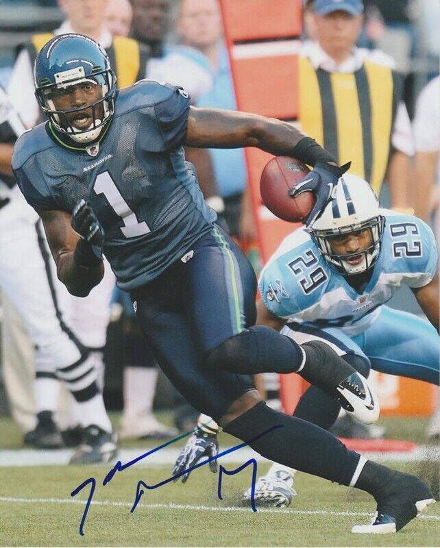 Mike Williams Seattle Seahawks Autographed Signed 8x10 Photo Poster painting CFS Holo COA