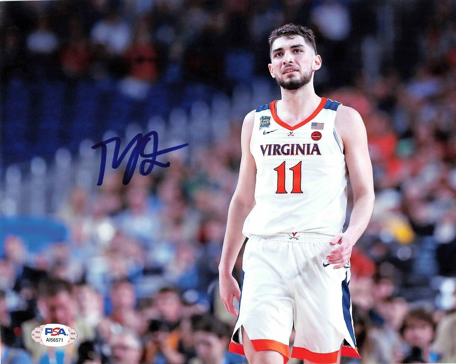 Ty Jerome signed 8x10 Photo Poster painting PSA/DNA Virgina Autographed