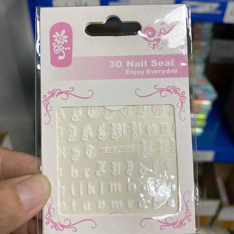 Red Lips Nail Art Stickers Nails Decals Hot Sexy Girl Tip Water Sliders Black Letters Heart Self Adhesive Tattoo Nail Decoration-Nail Inspo