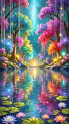 Luxury AB Velvet Diamond Painting Kit - Scenery