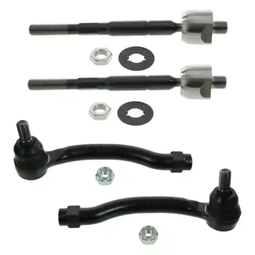 Dronehint 4 PC Steering Parts Tie Rod Ends 2 Inner 2 Outer Acura MDX 07-13 (For: Acura) Parts