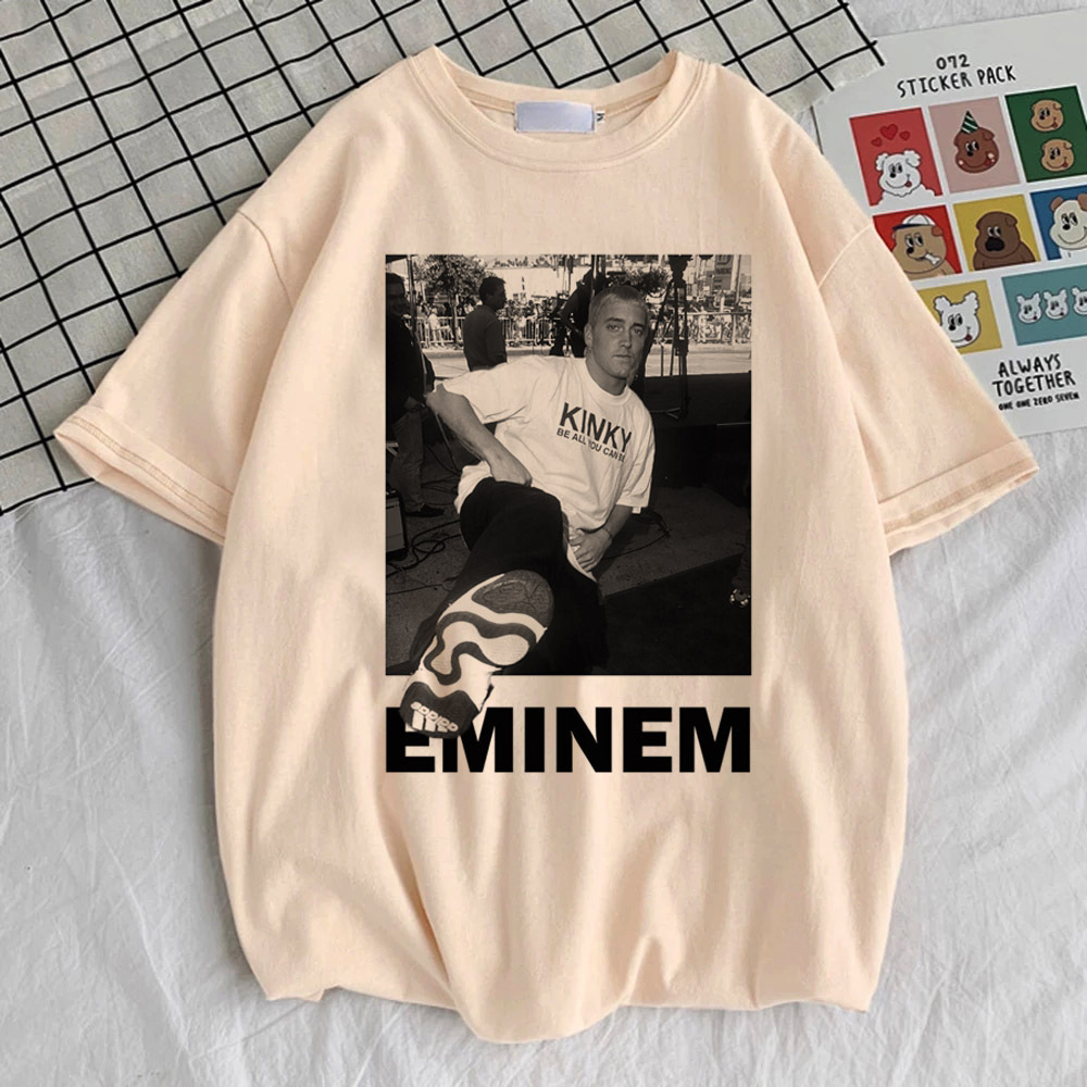 Eminem t shirt women korean clothes Gothic Trendy Pop Culture t-shirt anime Retro Digital Graphic