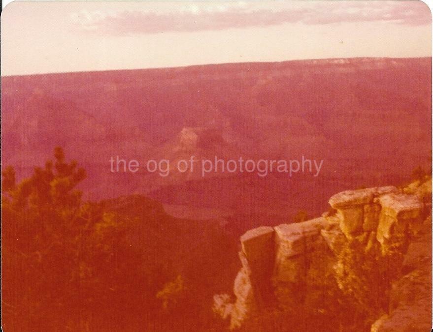 FOUND Photo Poster paintingGRAPH Color AMERICAN WEST Original Landscape VINTAGE JD 14 12 D