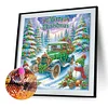 Diamond Painting-DIY Crystal Rhinestone Christmas Car