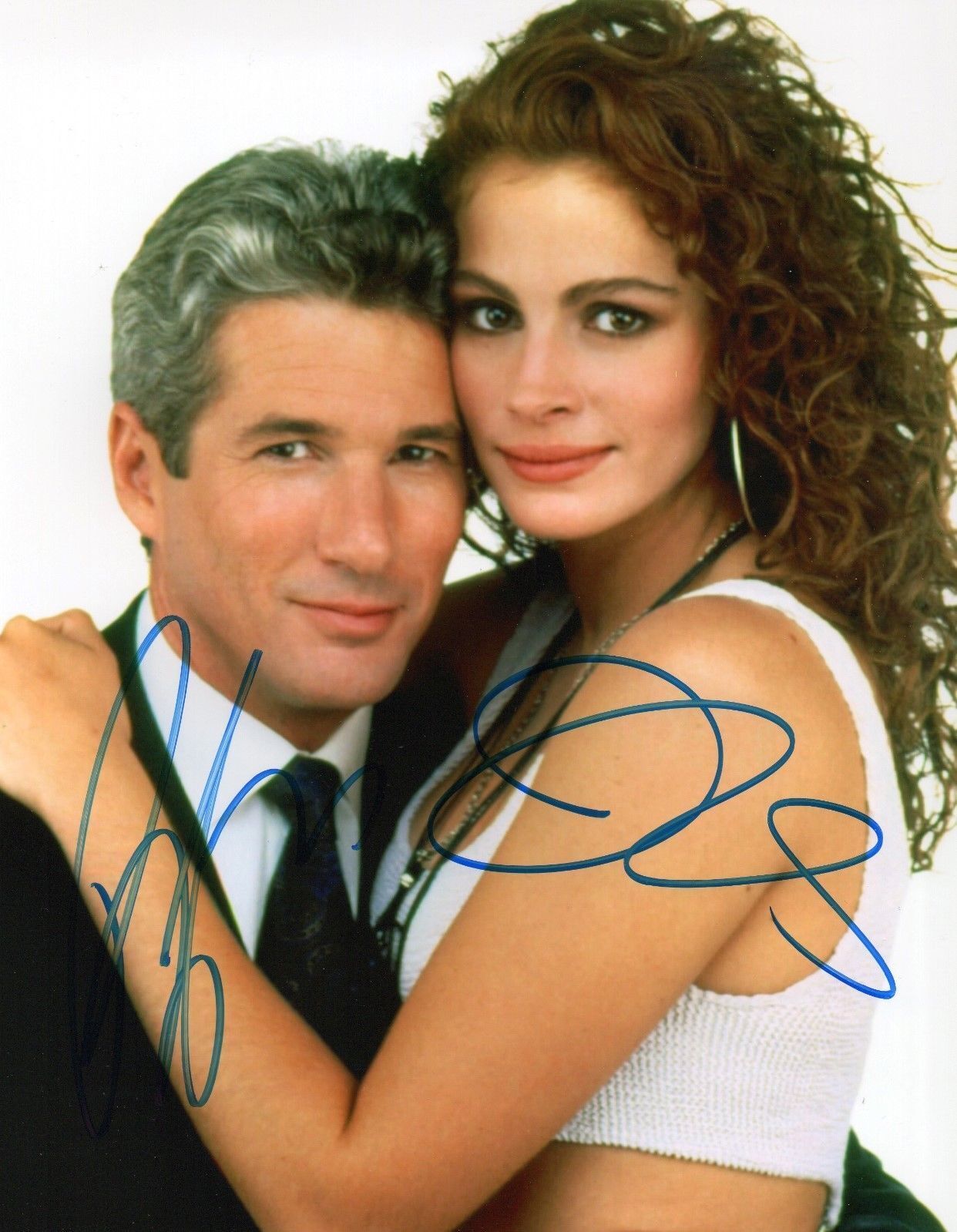 JULIA ROBERTS & RICHARD GERE AUTOGRAPHED SIGNED A4 PP POSTER Photo Poster painting PRINT 1