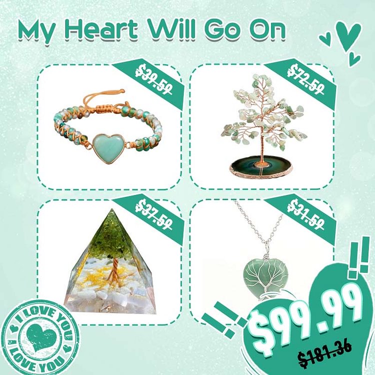 My Heart Will Go On Gift Set