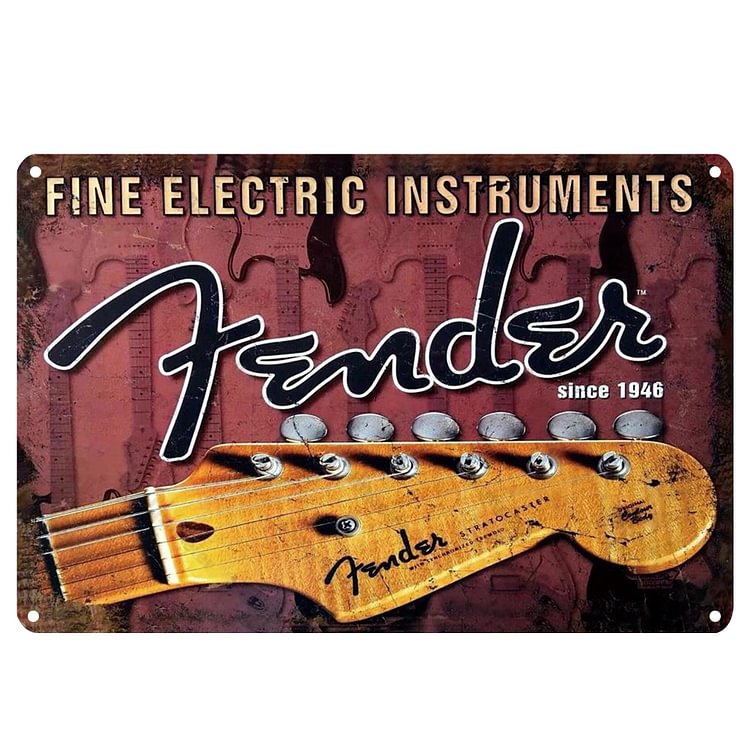 Guitar - Vintage Tin Signs/Wooden Signs - 8*12Inch/12*16Inch